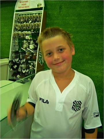 Meu primeiro jogo de futebol