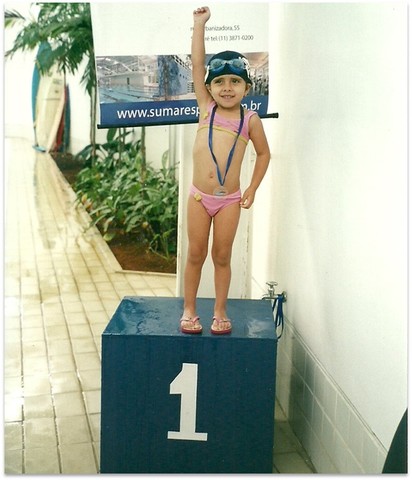 Thereza- Minha primeira competição de natação