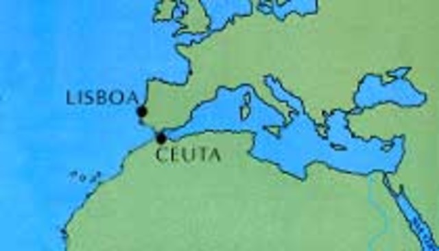 Toma de Ceuta por parte de los Portugueses