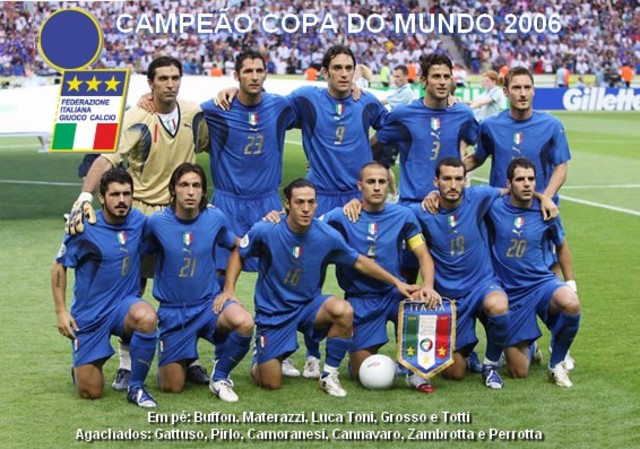 Itália ganha a Copa do Mundo de 2006 (Pedro)