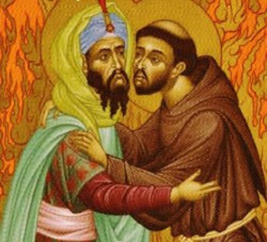 St. Francis Assisi Visits the Sultan