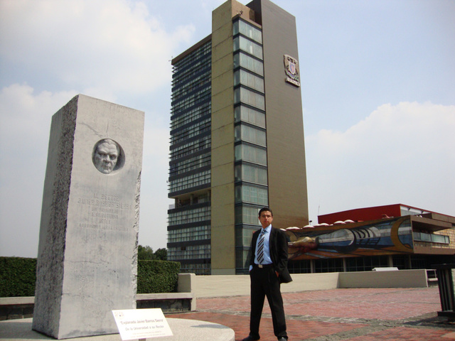 Javier Barros Sierra Rector of the UNAM
