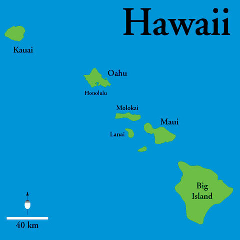 Hawaiian Islands United under one ruler