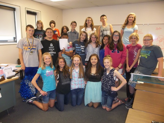 Last day of seventh grade