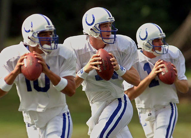 Manning is always working hard