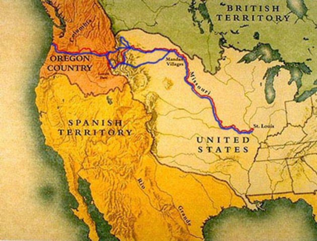 Lewis And Clark Great Journey West Streaming History Class Timeline 2014-2015 | Timetoast timelines