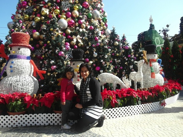 Celebrating Christmas holidays in Hong Kong