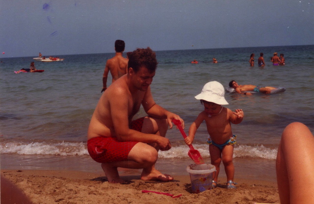 Mis primeras vacaciones en la playa