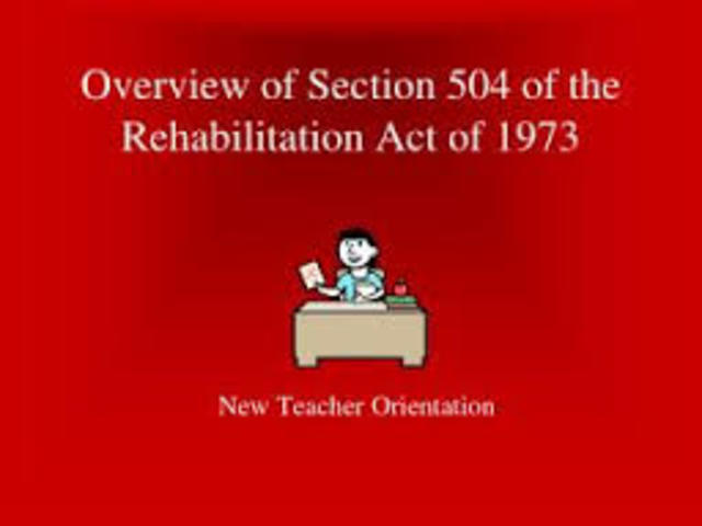 The Rehabilitation Act