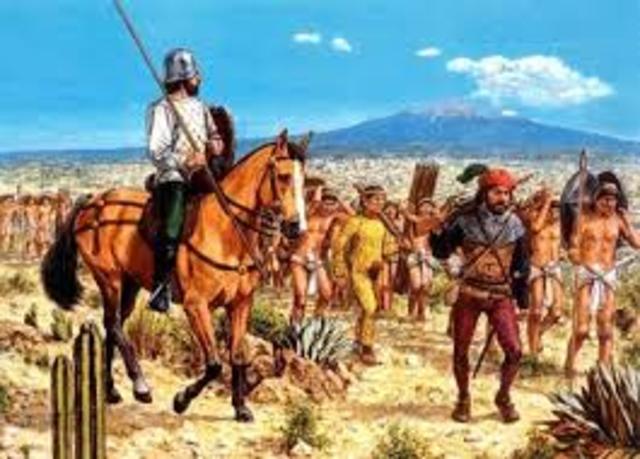 Prise de Tenochtitlán par les Espagnols