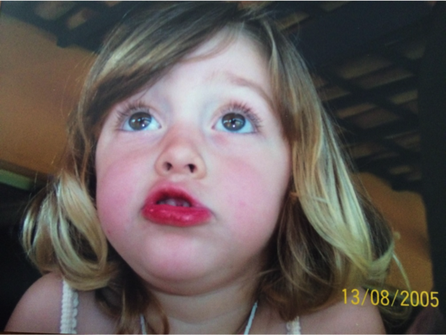 Primeiro dia de aula - Giulia