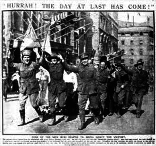 World War I Comes to a End