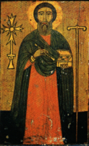 Heraclio en el trono bizantino