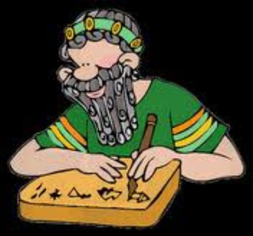 Siglo X a. C.  Los escribas