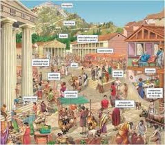 Siglo X  a. C. Apogeo de la Ciudad Polis