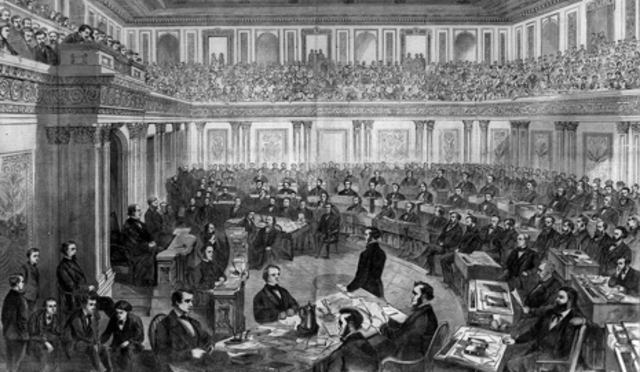 Congress tries to Impeach Johnson