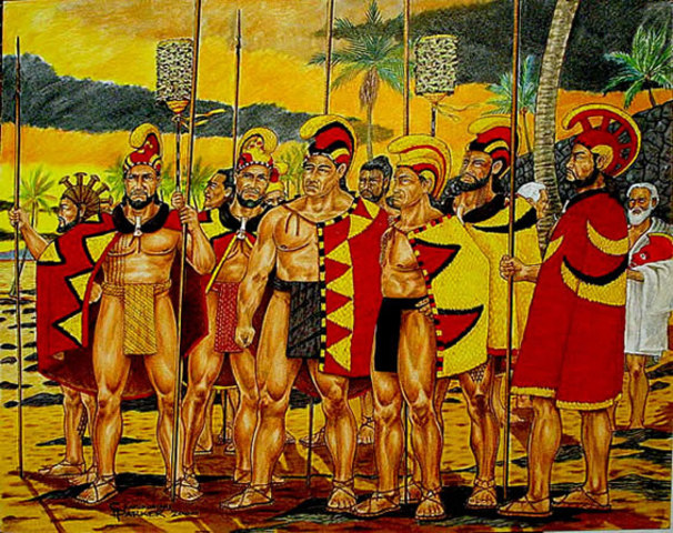 king kamehameha makes agreement with king kamualii