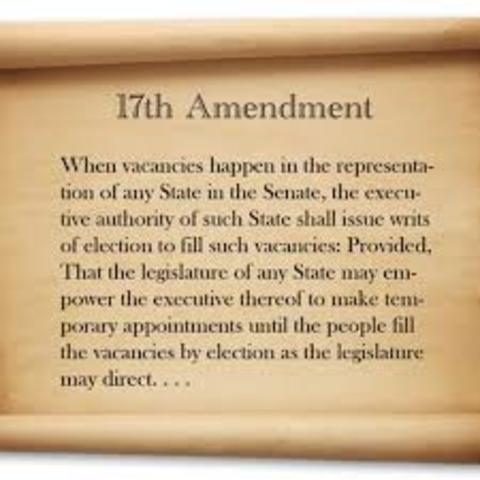17th Amendment