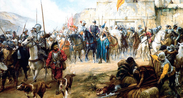 Pedro de Valdiva begins Spainish Conquests