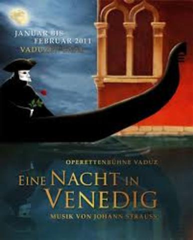 Eine Nacht in Venedig, Johann Strauss