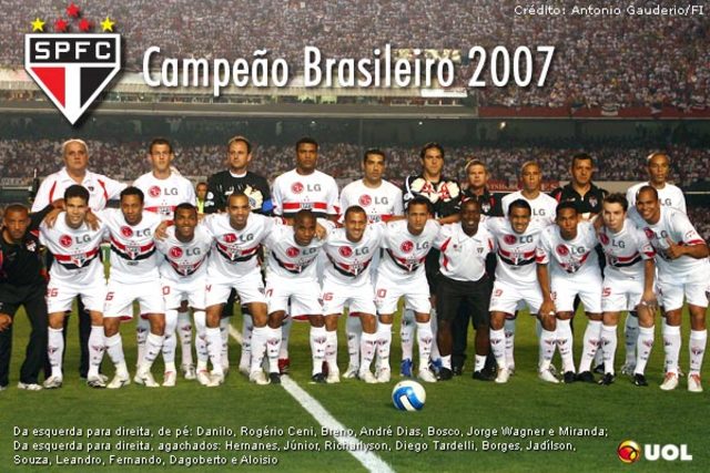 São Paulo ganha campeonato brasileiro