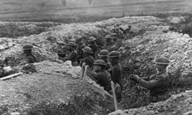 First Trenches of the War