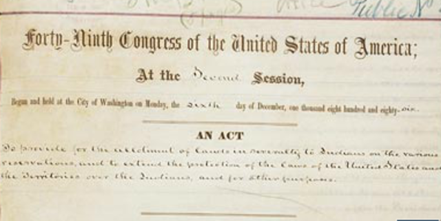 The Dawes Act
