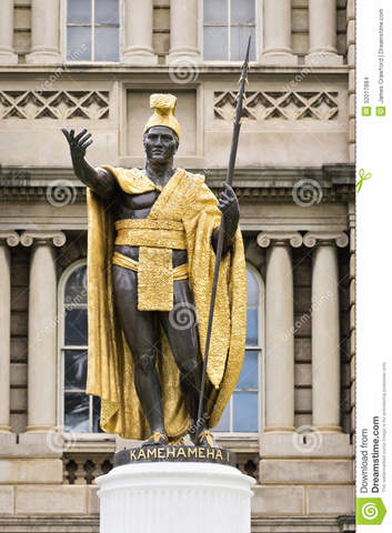 1810 King Kamehameha united all the island