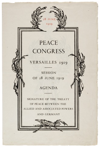 Treaty of Versailles
