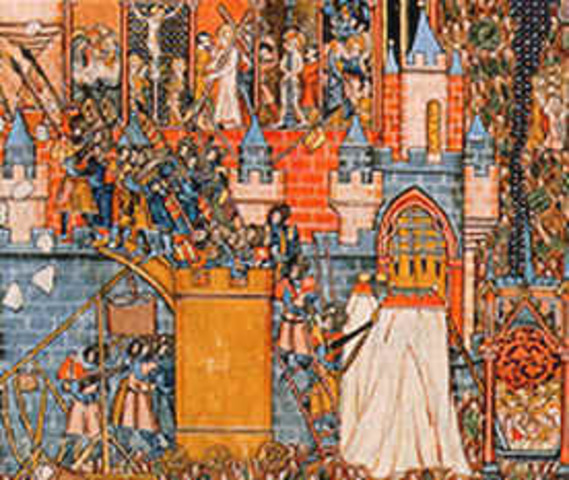 Godfrey arrives at Jerusalem