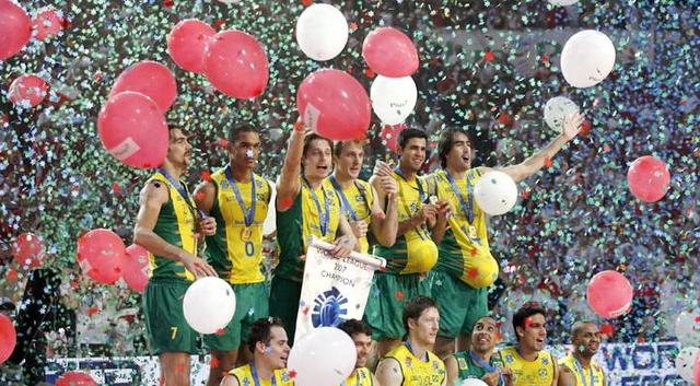 Campeonato Mundial de Vôlei.