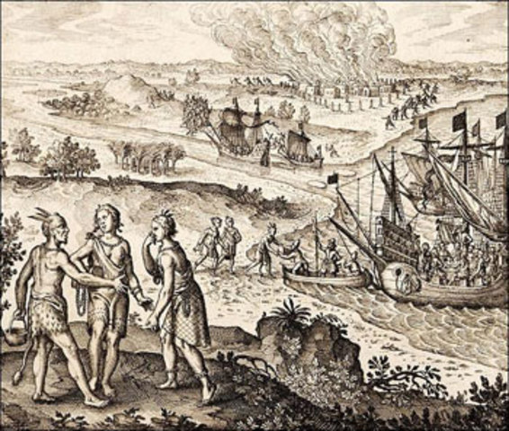 Похищение Покахонтас