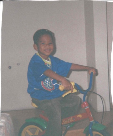 fato pessoal Thiago - minha primeira bicicleta