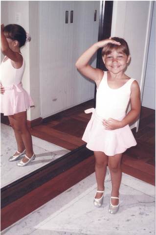 aprsentação de balé-Gabi