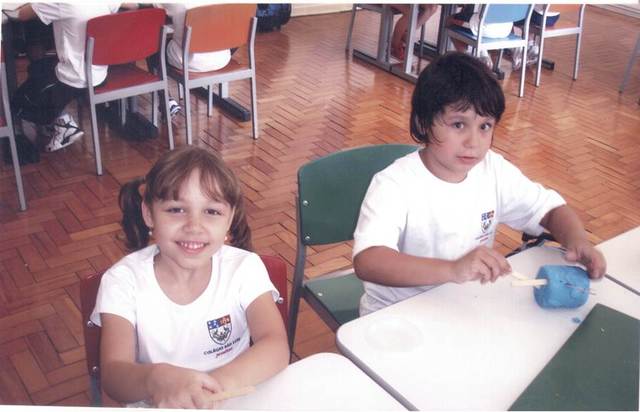 primeiro dia de aula-Gabi