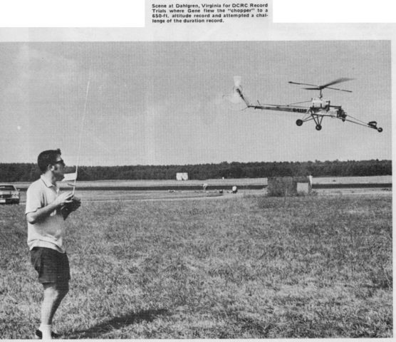 1st Free Flying Helicopter