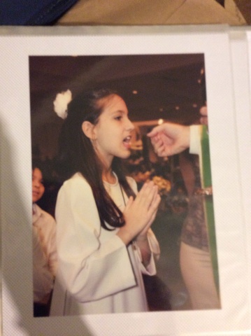 A primeira comunhão-Victória