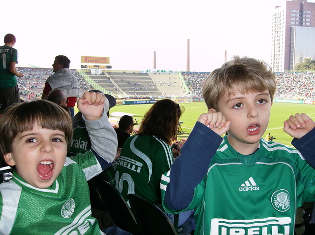 Enzo - Jogo do Palmeiras