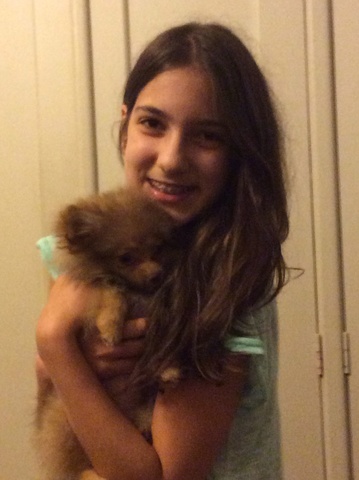 Novo membro da família da Victória