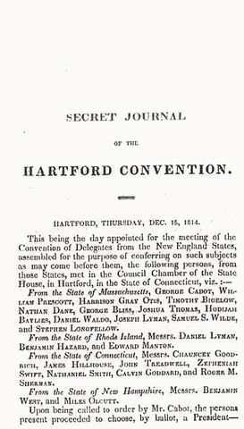 Hartford Convention (1814-1815)
