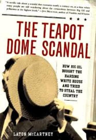 Tea Pot Dome Scandal