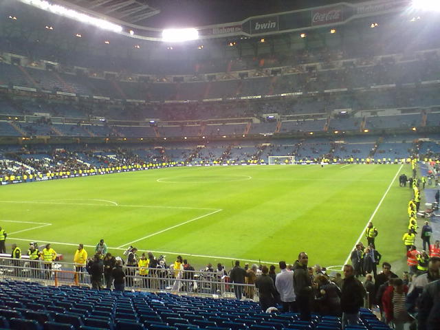 Mi primera vez en el Bernabéu