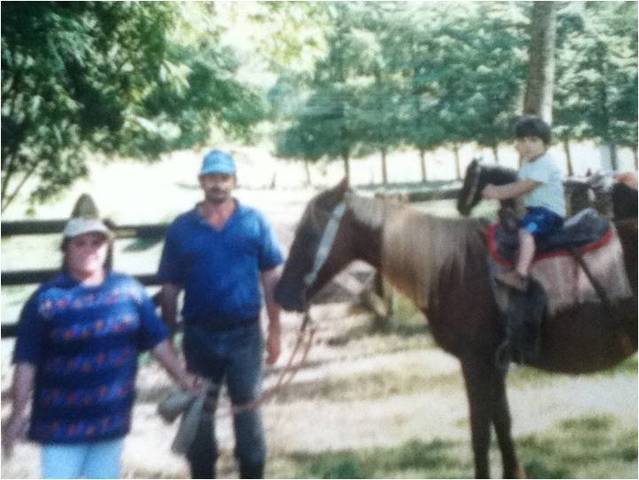Andando a cavalo (Noah)