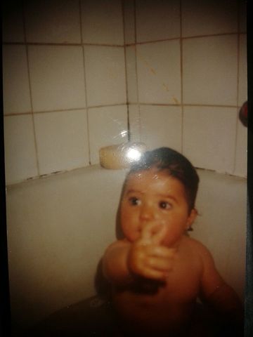 en la bañera de mi abuela