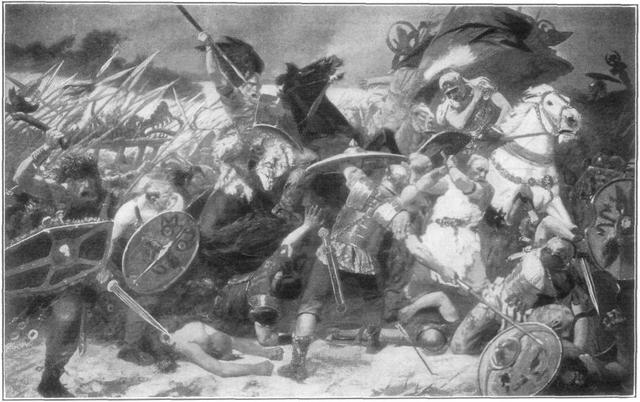 Проникновение вандалов с аланами и свевами в Испанию.