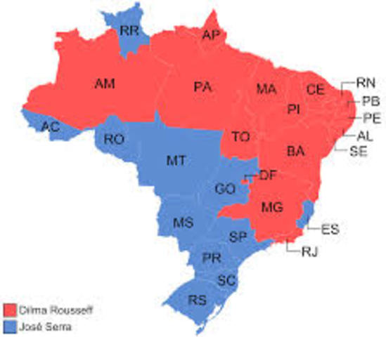 Dilma é eleita presidente do Brasil