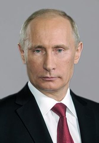 Vlamdimir Putin se torna presidente da Rúsia