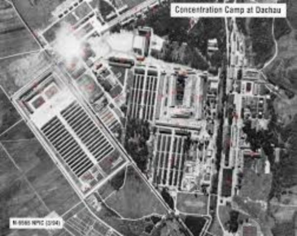 Hitler sets up Dachau
