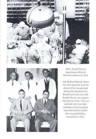 First Successful Kidney transplant in world