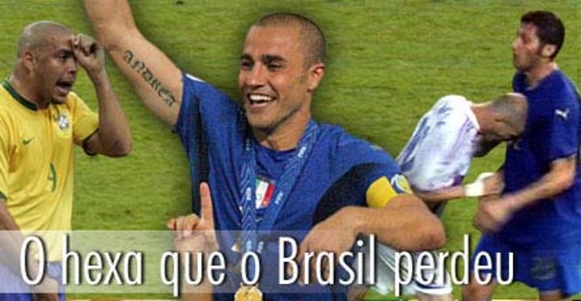 Esportes - Brasil Erra em Copa de 2006
